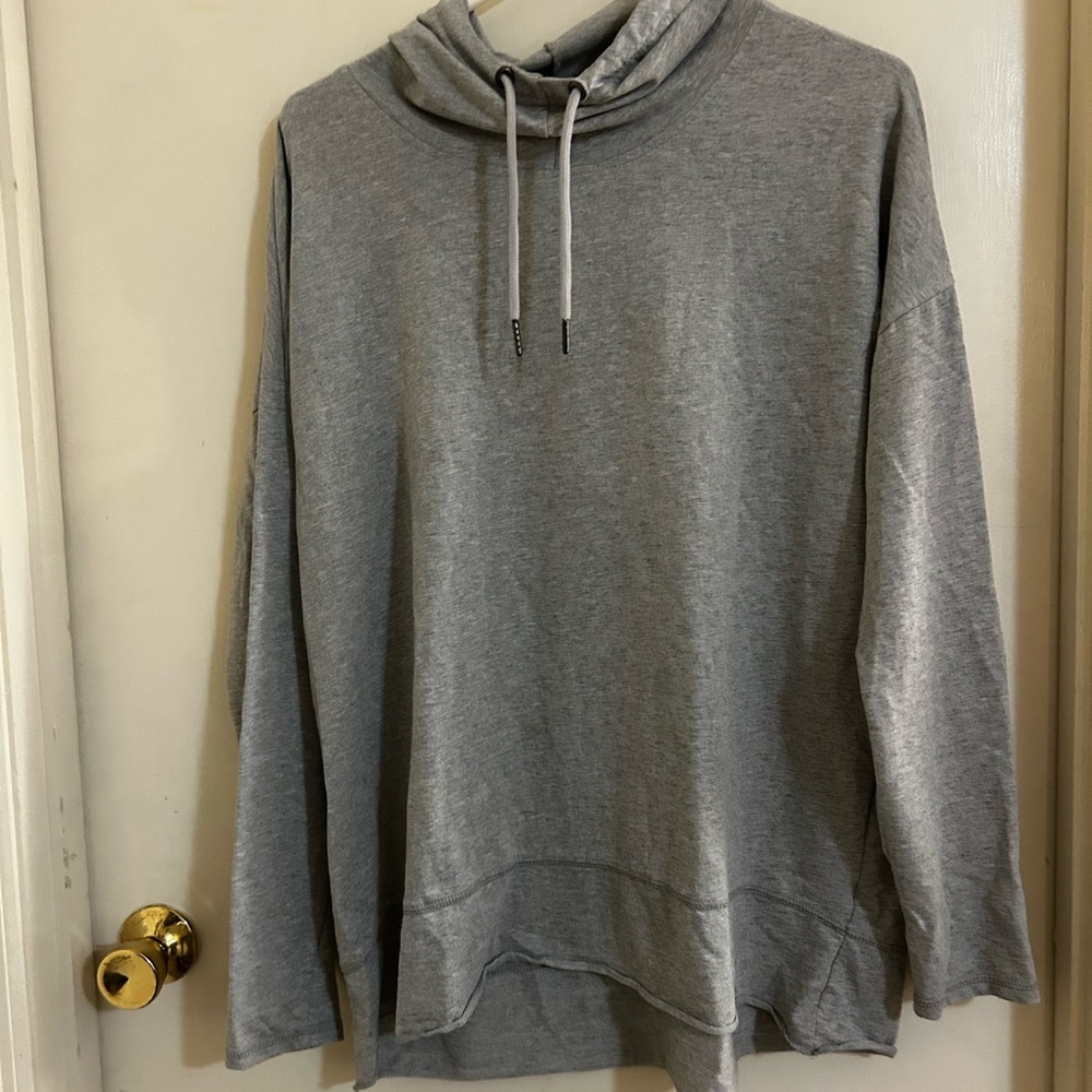 District Men's Heather Gray Turtleneck Sweater